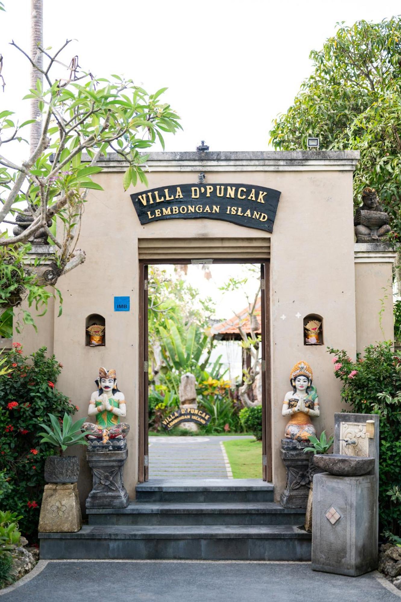 D'Puncak Villas Lembongan Nusa Lembongan Dış mekan fotoğraf